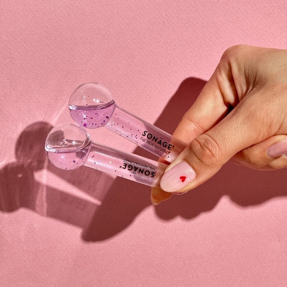 NEW Sonage Baby Frioz Mini Icy Globes Facial Massagers Set of 2 - Picture 2 of 7